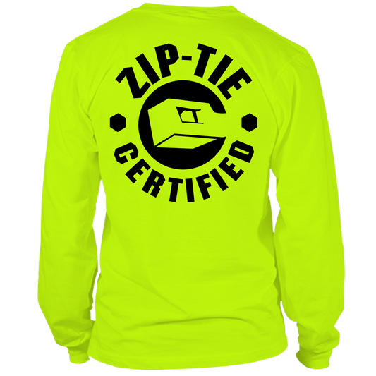 Zip Tie - Long Sleeve Hi-Vis T-Shirt
