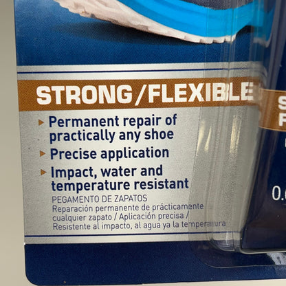 HENKEL LOCTITE (3 PACK) Permenent Shoe Glue Strong & Flexible 0.6fl oz 2320563