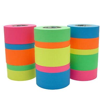 Pro Tapes Pro Gaff Fluorescent Gaffer Tape – 2" x 50 Yard FL Colors